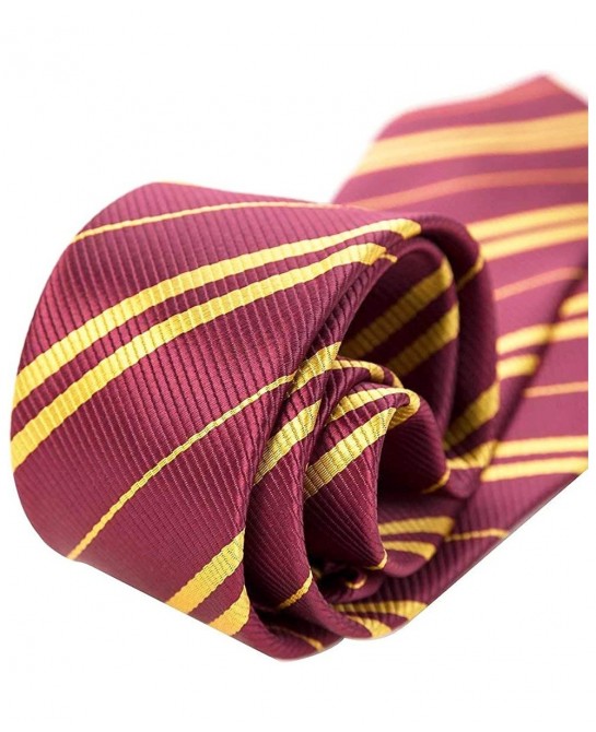 Cosplay Wizard Tie for Kids Halloween Christmas Birthday DressUp Party Magic Costume Accessory Unisex Cosplay Striped Necktie...