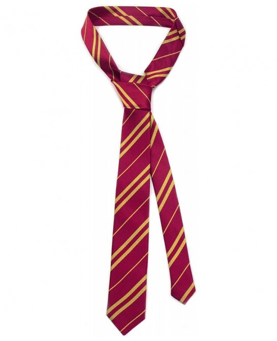 Cosplay Wizard Tie for Kids Halloween Christmas Birthday DressUp Party Magic Costume Accessory Unisex Cosplay Striped Necktie...