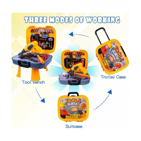 Toddler Tool Set for Age 2-4 Kids Learning Tools Bench for Boys Toys 2 Year Old Gift $52.67 Toy Construction Tools