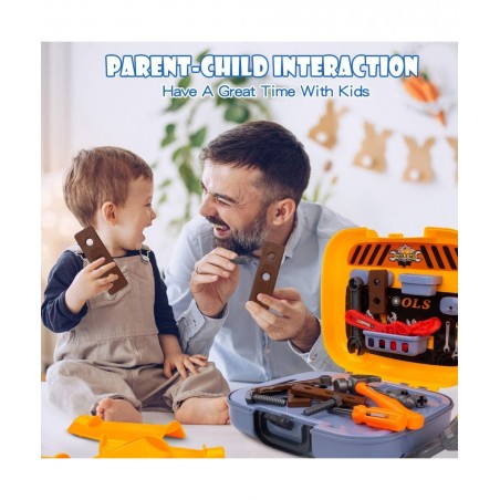 Toddler Tool Set for Age 2-4 Kids Learning Tools Bench for Boys Toys 2 Year Old Gift $52.67 Toy Construction Tools