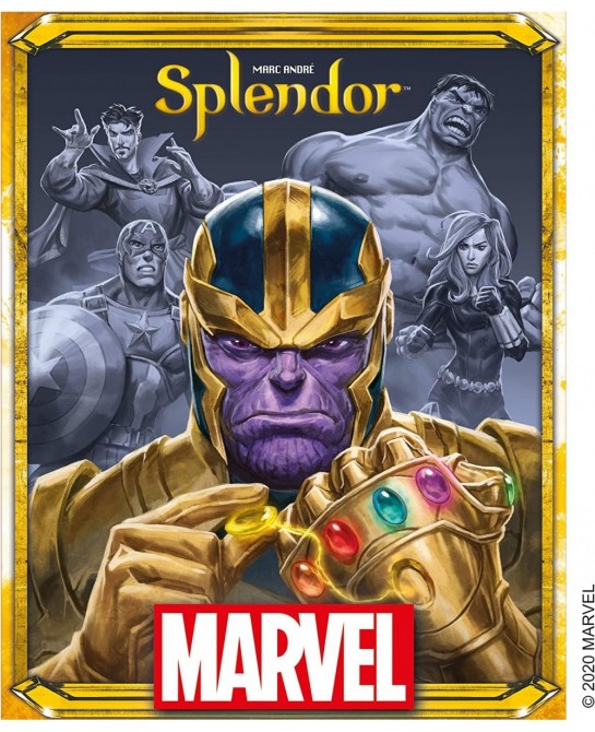 Splendor Marvel Board Game for Adults and Family | Super Heroes Strategy Game | Ages 10+ | 2 to 4 players | Average Playtime ...