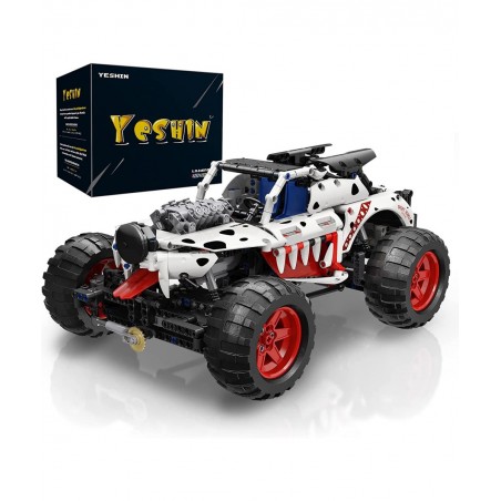 MY88006 Dalmatian Monster Truck Building Block Kits MOC Building Blocks Set to Build Gift for Kids Age 8+/Adult Collections E...