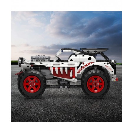 MY88006 Dalmatian Monster Truck Building Block Kits MOC Building Blocks Set to Build Gift for Kids Age 8+/Adult Collections E...