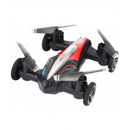 Drone_Flying Cars Quadcopter Air-Ground Dual Mode Switchwith Remote Control Car with 360°Rolling Speed Switch LED Lights One ...