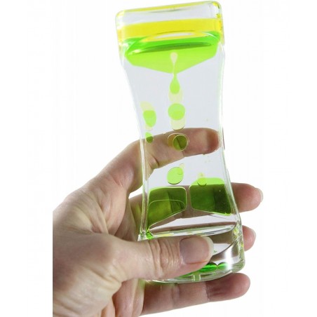 Liquid Dripping Timer - Calm Down Jar - Soothing and Calming Motion - Liquid Timer Sensory Office Toy - Visual Stimulation (S...
