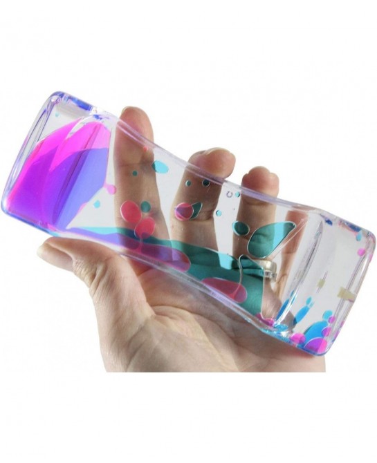 Liquid Dripping Timer - Calm Down Jar - Soothing and Calming Motion - Liquid Timer Sensory Office Toy - Visual Stimulation (S...