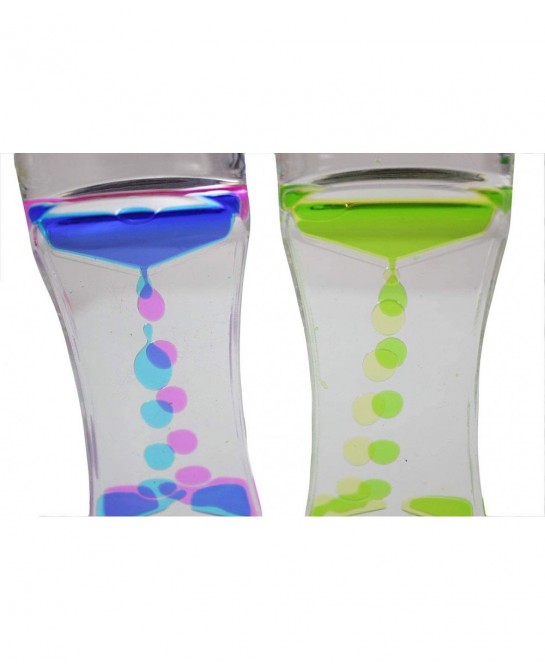 Liquid Dripping Timer - Calm Down Jar - Soothing and Calming Motion - Liquid Timer Sensory Office Toy - Visual Stimulation (S...