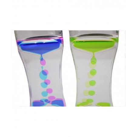 Liquid Dripping Timer - Calm Down Jar - Soothing and Calming Motion - Liquid Timer Sensory Office Toy - Visual Stimulation (S...