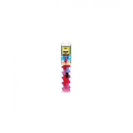 Big - Instructed Tube - 15 Piece Flamingo - Construction Building Stem / Steam Toy Interlocking Large Puzzle Blocks for Toddl...