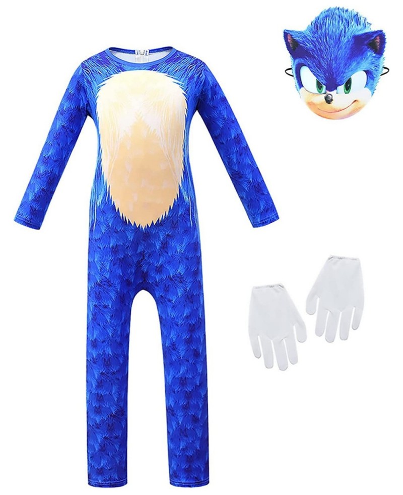 Cute Supersonnics Mouse Playing Costume with Halloween Heddgehogs Costume Set $34.25 Kids' Costumes