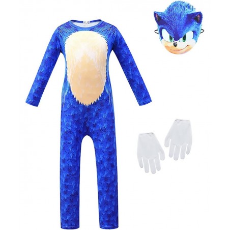 Cute Supersonnics Mouse Playing Costume with Halloween Heddgehogs Costume Set $34.25 Kids' Costumes