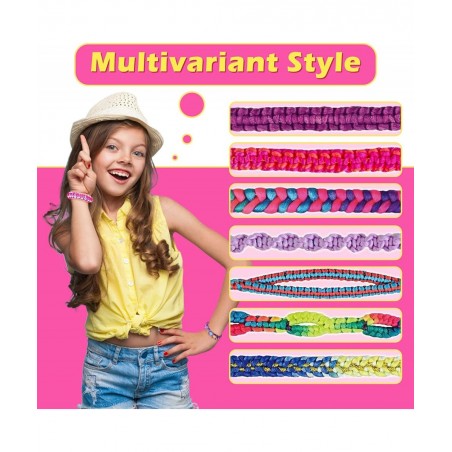 Friendship Bracelet Making kit for Girls Crafts Beaded Bracelets Making Toys for Girls Jewelry Making Loom Bracelet Maker Kit...