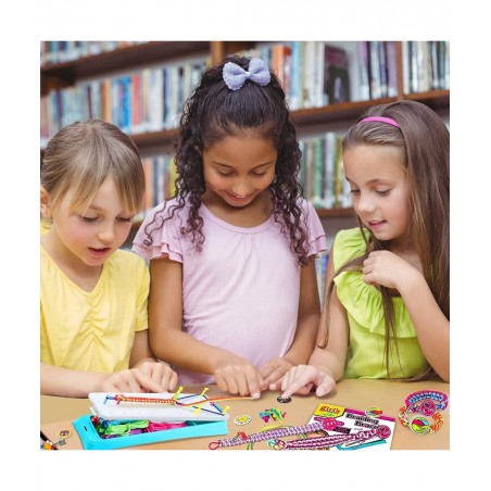 Friendship Bracelet Making kit for Girls Crafts Beaded Bracelets Making Toys for Girls Jewelry Making Loom Bracelet Maker Kit...