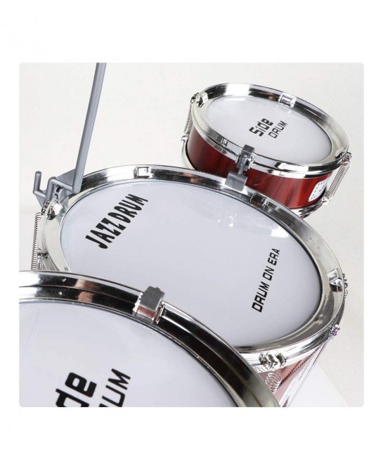Small Plastic Drum Set Toy for Kids Age 3 - 6 Years Old Toy Musical Instruments Playing Rhythm Beat Toy Great Gift for Boys G...