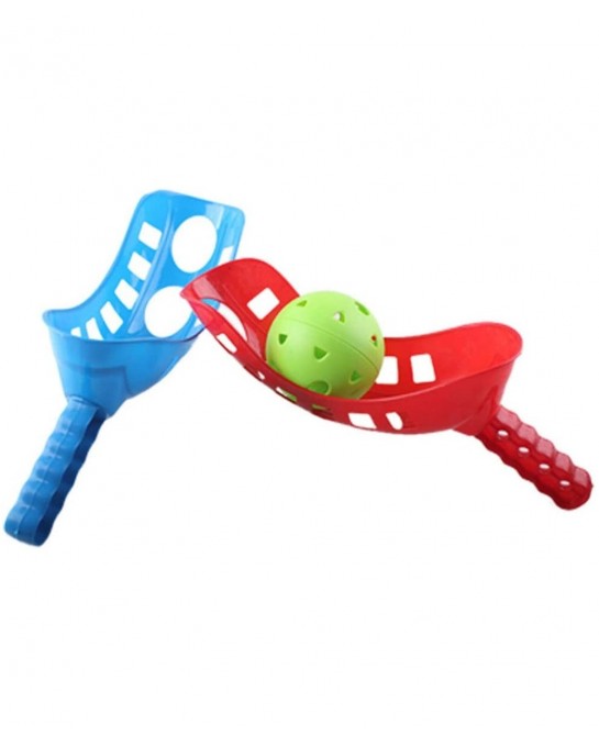 Launch and Catch Balls Game Pop-Pass-Catch Ball Game for Children (Random Color) $26.83 Toy Sports Products