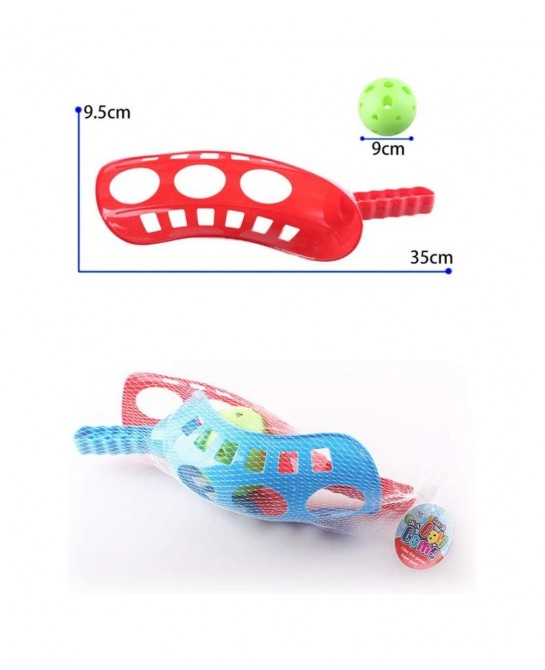 Launch and Catch Balls Game Pop-Pass-Catch Ball Game for Children (Random Color) $26.83 Toy Sports Products