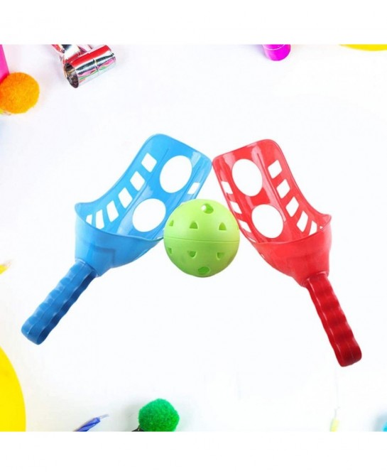 Launch and Catch Balls Game Pop-Pass-Catch Ball Game for Children (Random Color) $26.83 Toy Sports Products
