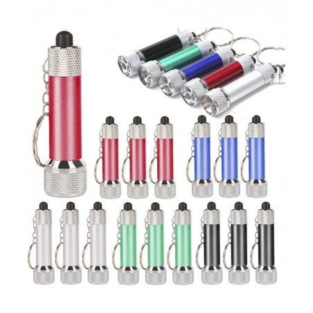 Mini LED Flashlight Keychains Torch Key Rings Bulk Party Favors for Kids 20 Pack $27.71 Kids' Party Favor Sets