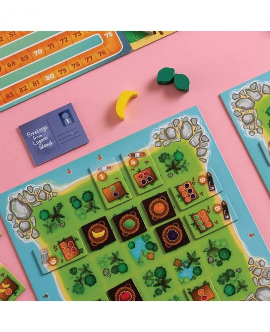 Capstone Games: Juicy Fruits Strategy Board Game Quick and Easy Game Grow Delicious Fruit in Paradise 1 to 4 Players 20 to 50...