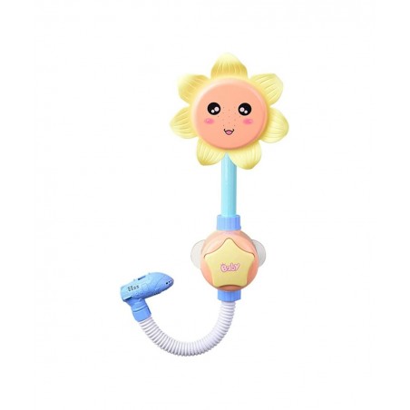 Baby Bath Shower Toy- Sunflower Sprinkler Bath Toy Sprinkler Shower Head Water Spray Bathtub Toy No Battery $43.11 Bathtub Toys