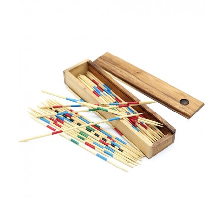 The Mikado Wooden Pick Up Sticks Classic Kids Board Game for Adults and Teens in Family and Children Board Games for Kids 7 a...