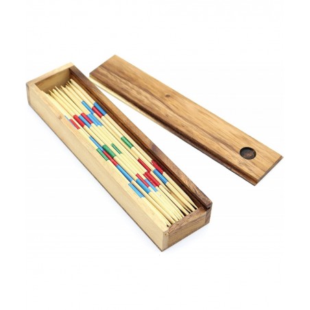 The Mikado Wooden Pick Up Sticks Classic Kids Board Game for Adults and Teens in Family and Children Board Games for Kids 7 a...