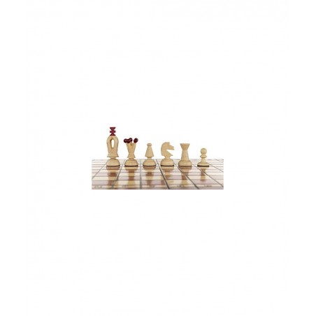 Wooden Chess Set Paris Cherry Wooden International Board Vintage Carved Pieces $84.62 Board Games