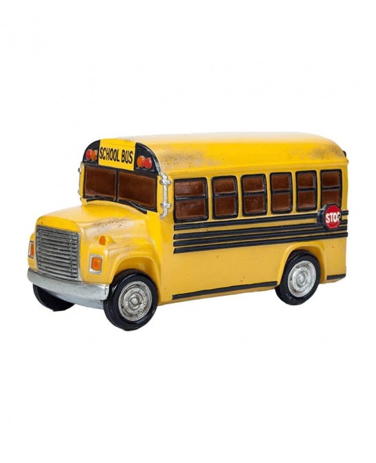 Home Decor Creative School Bus Stylish Design Coin Bank Money Saving Bank Toy Bank Cents Penny Piggy Bank-Yellow $40.55 Kids'...
