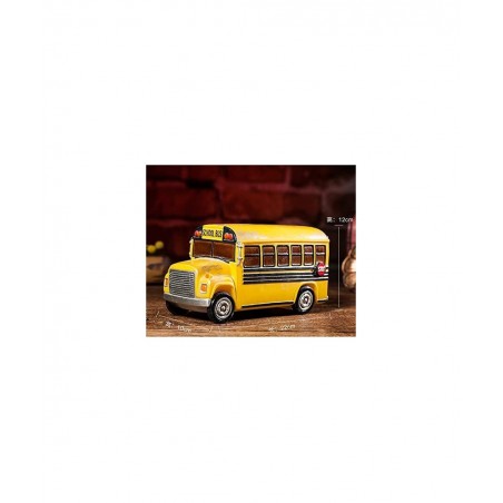 Home Decor Creative School Bus Stylish Design Coin Bank Money Saving Bank Toy Bank Cents Penny Piggy Bank-Yellow $40.55 Kids'...