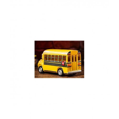 Home Decor Creative School Bus Stylish Design Coin Bank Money Saving Bank Toy Bank Cents Penny Piggy Bank-Yellow $40.55 Kids'...