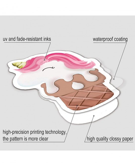 Stickers for Water Bottles 100 PCS Cute Reusable Waterproof Vsco Vinyl Stickers for Hydroflask Laptop Skateboard Aesthetic Sc...