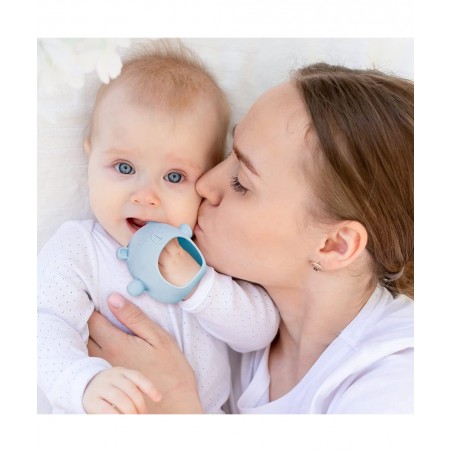 Silicone Baby Mitten Teething Chew Toy for Babies 0-6 Months 6-12 Months Anti-Drop Teether Glove BPA-Free for Girls and Boys ...