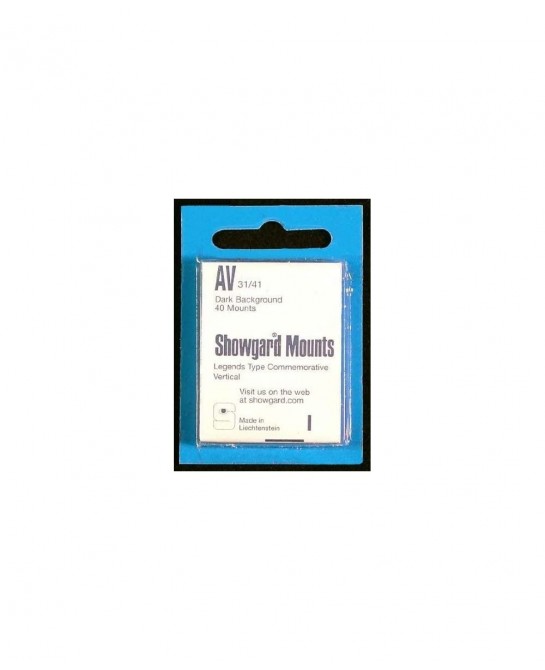 Pre-Cut Black Stamp Mounts Size AV31/41 $15.68 Collectibles Display & Storage