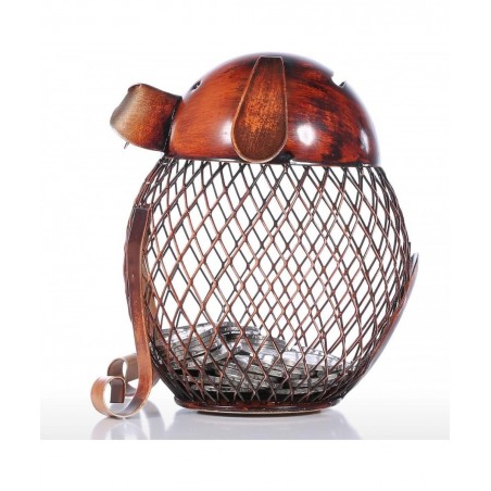 Coin Bank Saving Box Money Bank Iron Puppy Money Box $25.02 Kids' Money Banks