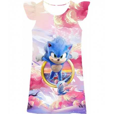 Baby Little Girls Clothing Dress for Sleep Cute Cartoon Print Costume Dresses Short Ruffles Sleeve Clothes Kids Homewear $30....