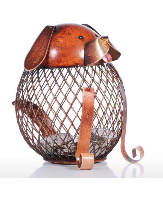 Coin Bank Saving Box Money Bank Iron Puppy Money Box $25.02 Kids' Money Banks