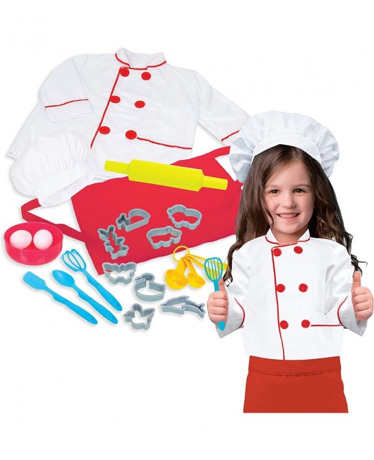 Chef Costume Roleplay Set $44.91 Kids' Costumes