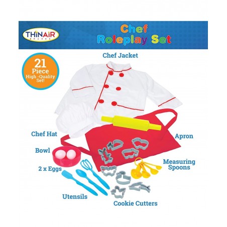 Chef Costume Roleplay Set $44.91 Kids' Costumes