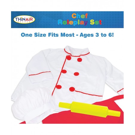 Chef Costume Roleplay Set $44.91 Kids' Costumes
