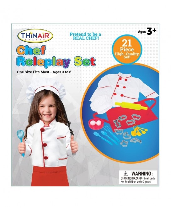 Chef Costume Roleplay Set $44.91 Kids' Costumes