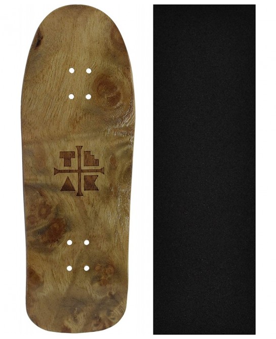 Wooden Fingerboard Carlsbad Cruiser Deck The Graham Cracker - 34mm x 100mm - Handmade Pro Shape & Size - Five Plies Wood Vene...