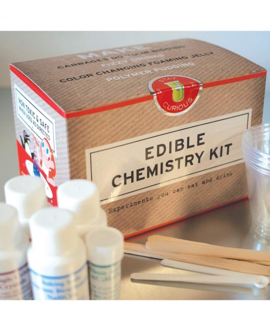 Edible Chemistry Kit | for Ages 8 and Up | | Eat More Than 15 Yummy Experiments | Safe & Non Toxic | Made in The USA $34.60 E...