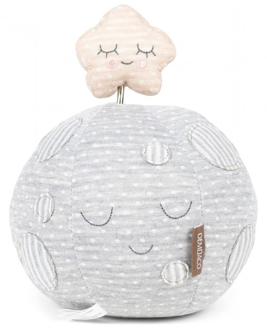 Star and Moon Grey Musical Plush Children's Stuffed Figure Toy $53.34 Plush Figure Toys