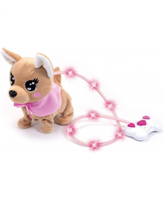 105893542 Chi Love Loomy with Luminous Cable Control / Can Running Barking and Wag The Tail / 20 cm / for Children from 3 Yea...