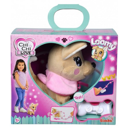 105893542 Chi Love Loomy with Luminous Cable Control / Can Running Barking and Wag The Tail / 20 cm / for Children from 3 Yea...