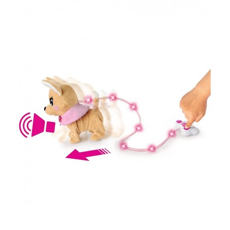 105893542 Chi Love Loomy with Luminous Cable Control / Can Running Barking and Wag The Tail / 20 cm / for Children from 3 Yea...