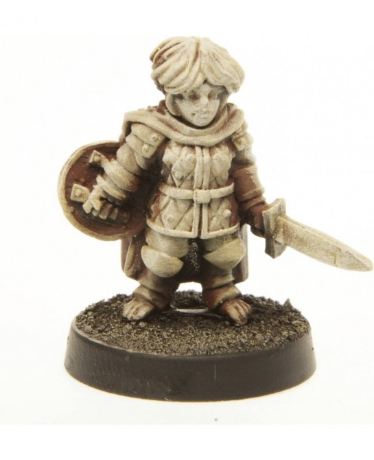 Stonehaven Halfling Soldier Miniature Figure (for 28mm Scale Table Top War Games) - Made in USA $21.10 Kids' Play Fantastic C...