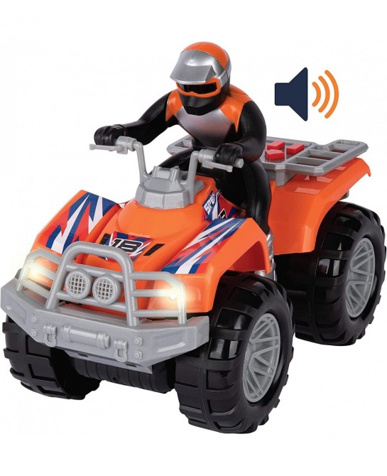 Motorized ATV Vehicle with Lights & Sounds Battery Powered Toy Quad Bike Monster Trucks for Boys and Girls Ages 3+ $44.71 Kid...