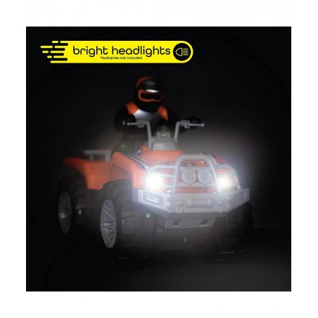 Motorized ATV Vehicle with Lights & Sounds Battery Powered Toy Quad Bike Monster Trucks for Boys and Girls Ages 3+ $44.71 Kid...