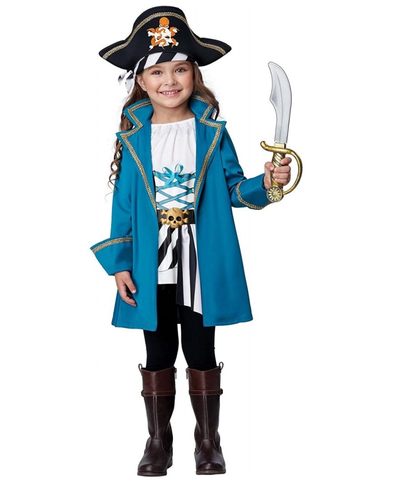 Girl's Petite Pirate Costume for Toddlers $36.46 Kids' Costumes